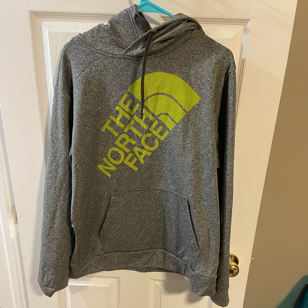 North Face hoodie.
